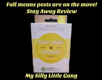 Blogger Review:  Stop Spiders with Stay Away®
