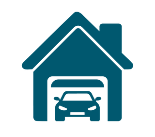 Cars and trucks icon