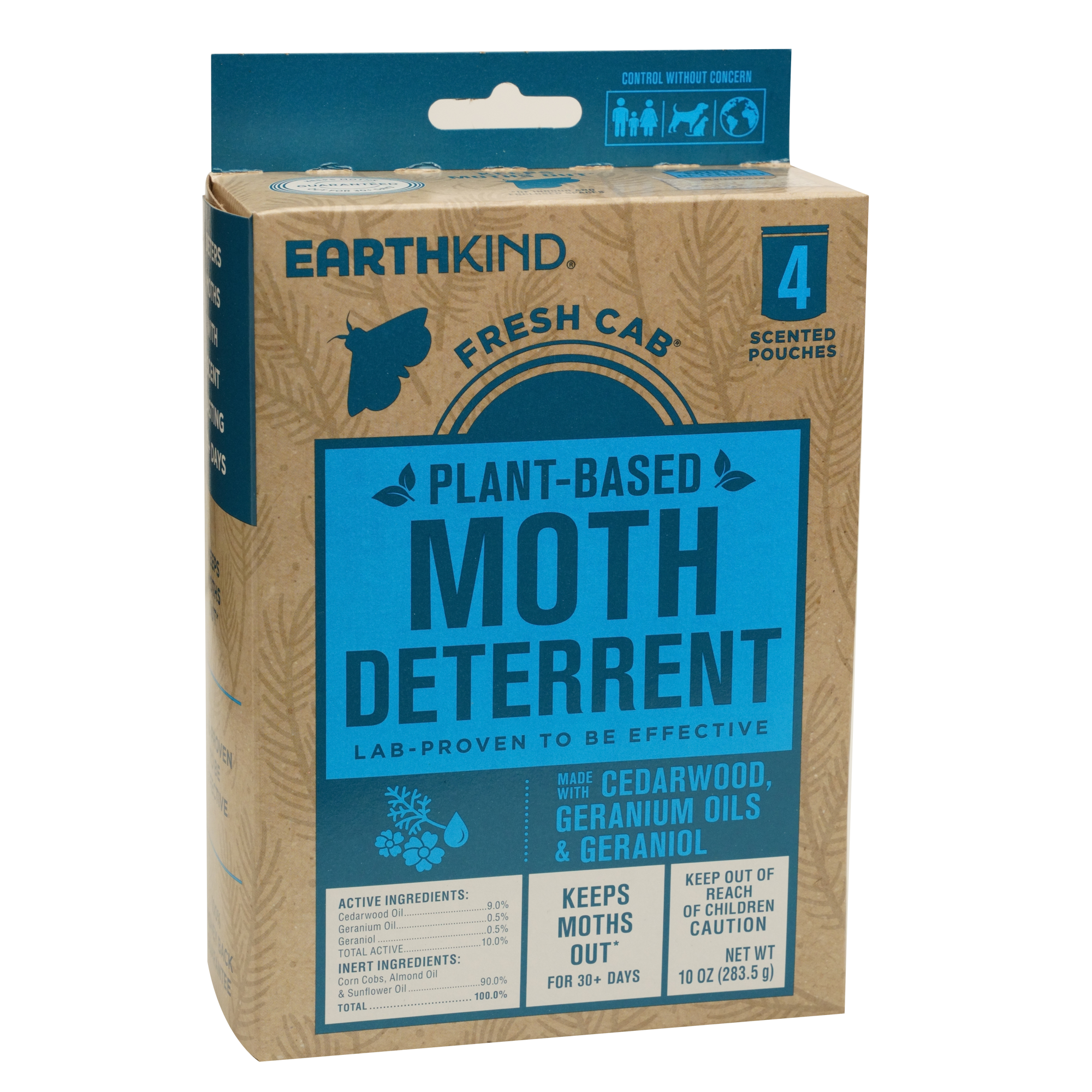 Fresh Cab® Moth Deterrent - Botanical Moth Control Product