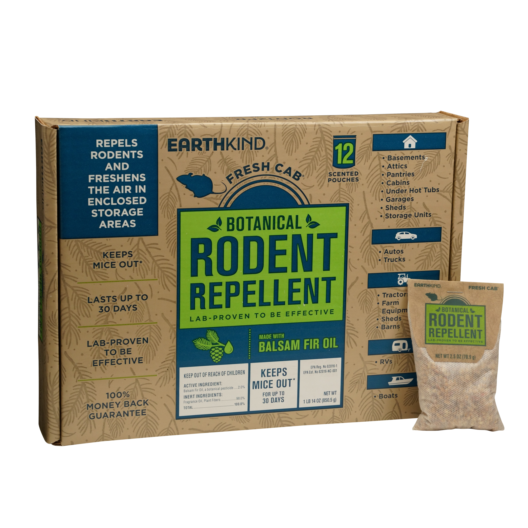 Fresh Cab Botanical Rodent Repellent