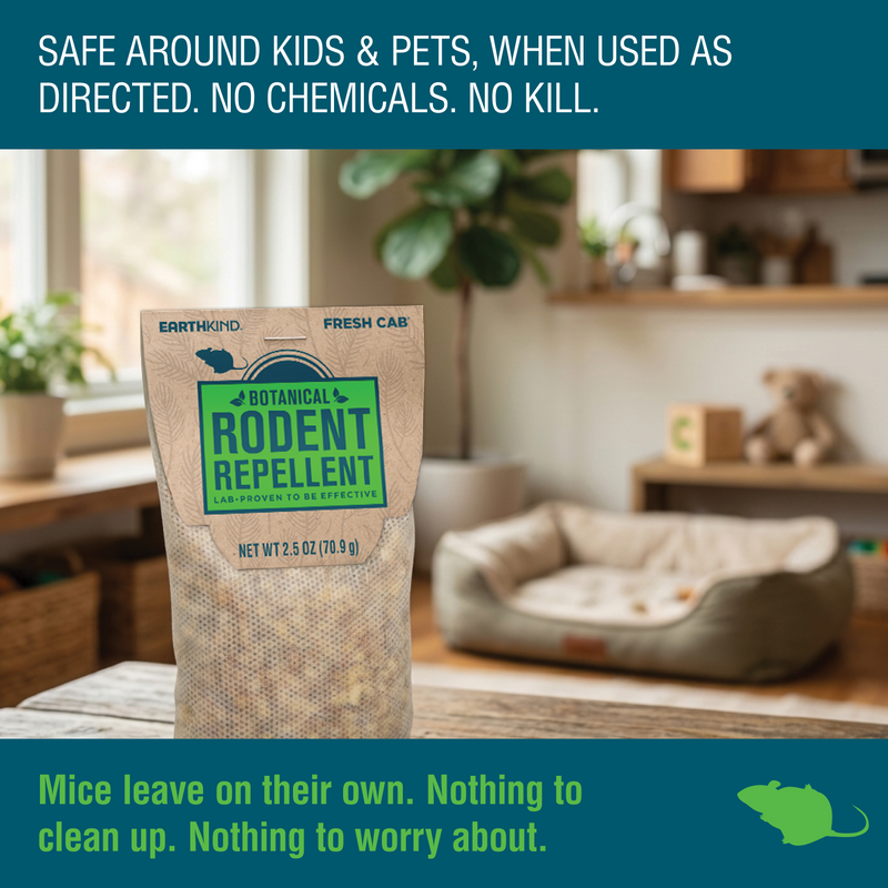 Fresh Cab® Rodent Repellent Pouches - Botanical Ingredients
