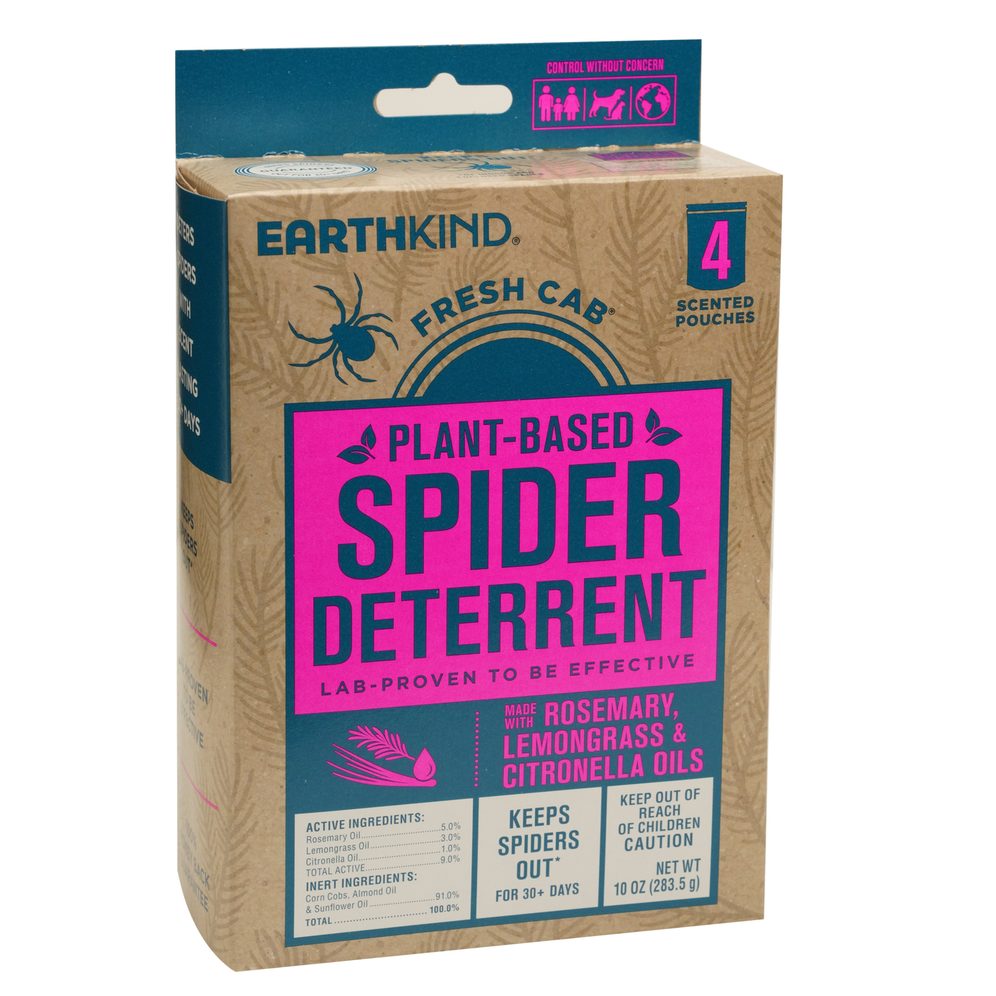 Fresh Cab® Plant-Based Spider Deterrent