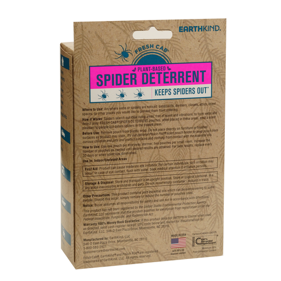 Fresh Cab® Spider Deterrent Pouches - Botanical Ingredients