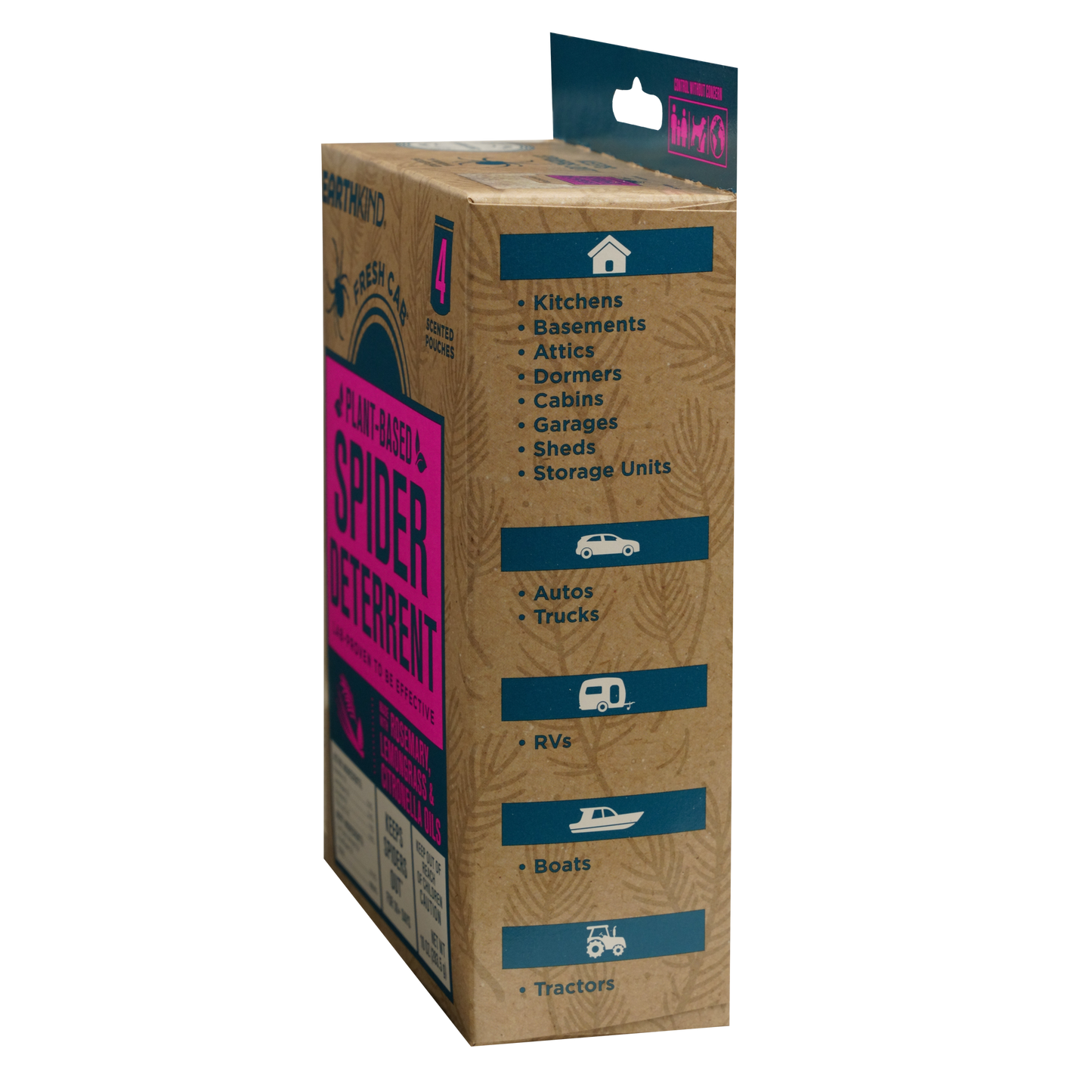 Fresh Cab® Plant-Based Spider Deterrent