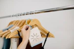 Stay Away Pouch Pod Hanging in Closet