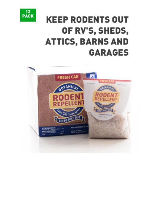 Herbal Mouse Repel Sachets 10 sachets, mouse repellent sachets