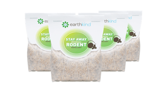 Stay Away® rodent repellent pouch and box