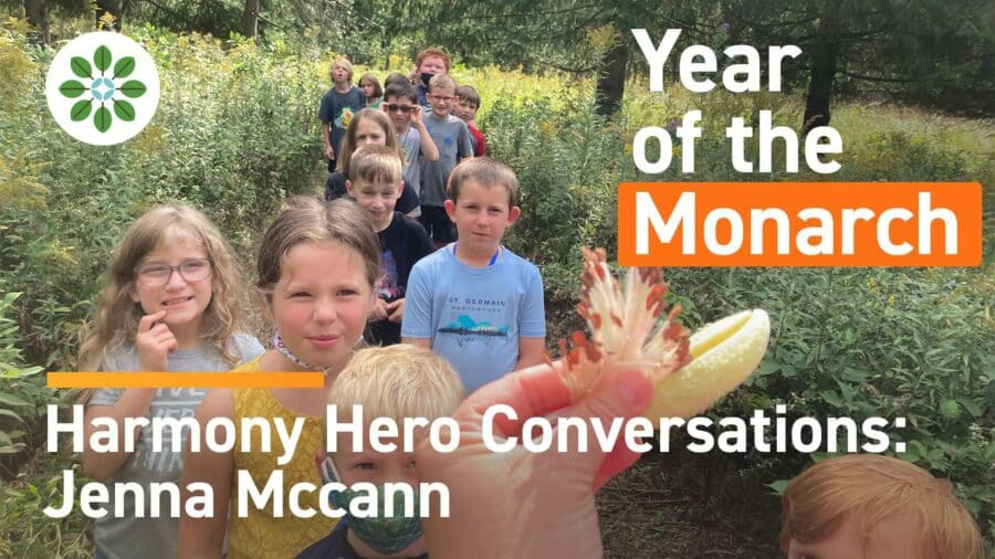 McCann earns award for monarch butterfly program