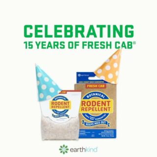 We can’t believe it’s already been 15 years of Fresh Cab®! And with the help of all of you, we were able to achieve so much in that time, the most important being: A 10% reduction for the purchase of toxic methods used against animals and insects!

This is a huge step towards creating a balanced ecosystem, and we’re thankful that we did it together. Here’s to the next 15, and beyond! 🎉💚